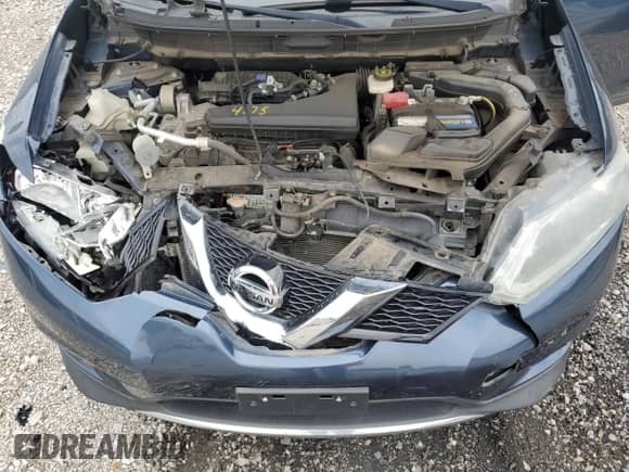 2015 Nissan Rogue SV with VIN KNMAT2MV4FP547981, listed as a Copart auction lot 71750625 with 134,808 mi miles and Salvage title. Bid and sale history available at DreamBid. Image 12.