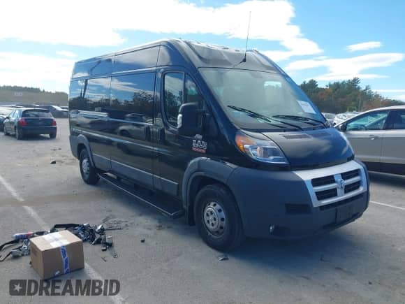 2015 Ram ProMaster Cargo with VIN 3C6TRVPG2FE506617, listed as a IAAI auction lot 43436503 with 135,355 mi miles and . Bid and sale history available at DreamBid. Image 1.