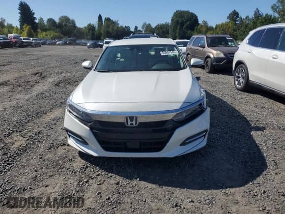 2018 Honda Accord with VIN 1HGCV3F19JA012502, listed as a Copart auction lot 80907545 with 93,461 mi miles and Salvage title. Bid and sale history available at DreamBid. Image 5.