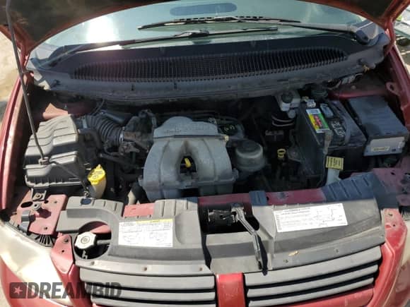 2006 Dodge Caravan SE with VIN 1D4GP25B76B603723, listed as a Copart auction lot 61932945 with 142,471 mi miles and Non repairable. Bid and sale history available at DreamBid. Image 12.