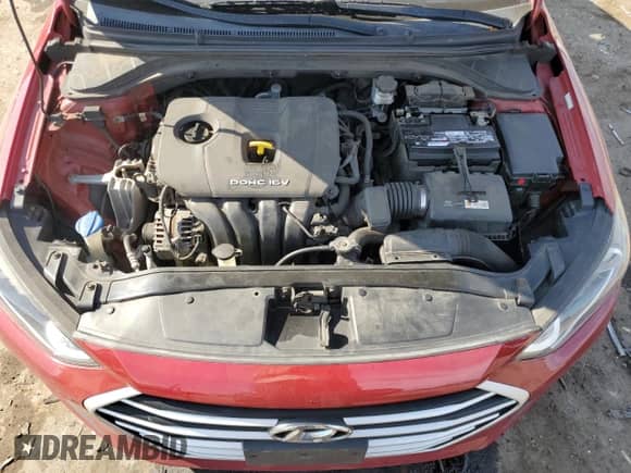 2017 Hyundai Elantra SE with VIN KMHD84LF7HU064358, listed as a Copart auction lot 80859655 with 119,351 mi miles and Salvage title. Bid and sale history available at DreamBid. Image 11.