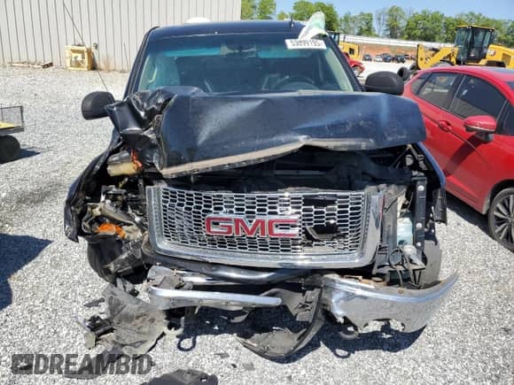 2012 GMC Sierra 1500 SLT with VIN 1GTR2WE79CZ248676, listed as a Copart auction lot 53399195 with 277,556 mi miles and Salvage title. Bid and sale history available at DreamBid. Image 5.