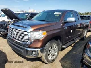 2015 Toyota Tundra Limited z VIN 5TFSY5F10FX186766, wystawiony jako Copart lot #73849804 z przebiegiem Nie podano mil oraz Szkoda całkowita • Salvage title. Historia ofert i sprzedaży dostępna na DreamBid. Obrazek 1.