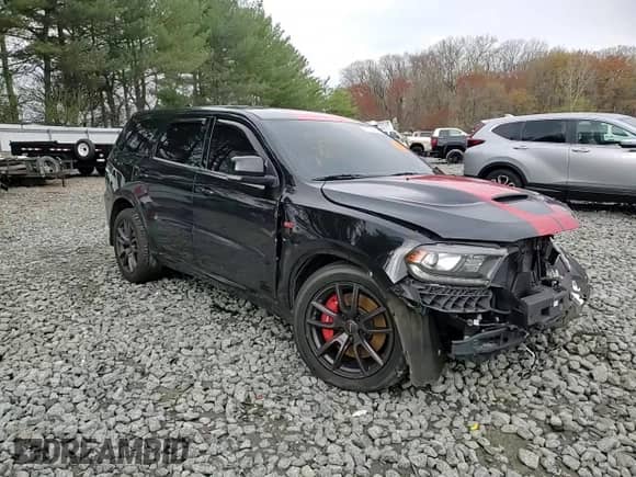 2019 Dodge Durango SRT z VIN 1C4SDJGJXKC561213, wystawiony jako Copart lot #52234755 z przebiegiem 56 090 mil mil oraz Szkoda całkowita • Salvage title. Historia ofert i sprzedaży dostępna na DreamBid. Obrazek 12.