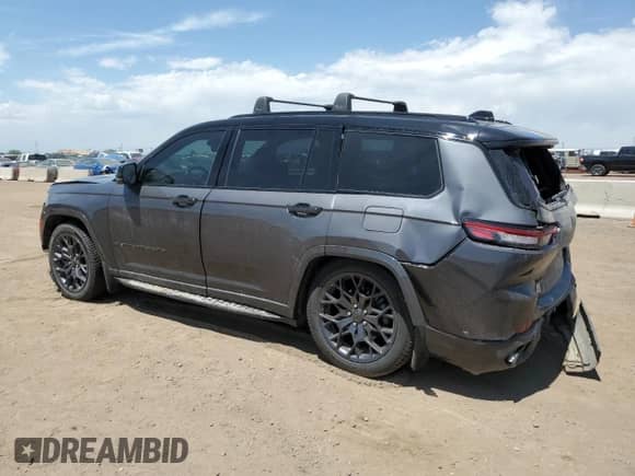 2023 Jeep Grand Cherokee Summit Reserve with VIN 1C4RJKET6P8849905, listed as a Copart auction lot 58395515 with 46,182 mi miles and Salvage title. Bid and sale history available at DreamBid. Image 2.