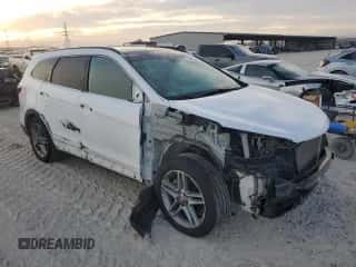 2017 Hyundai Santa Fe Limited Ultimate z VIN KM8SR4HF6HU231791, wystawiony jako Copart lot #70204735 z przebiegiem 136 532 mil mil oraz Szkoda całkowita • Salvage title. Historia ofert i sprzedaży dostępna na DreamBid. Obrazek 4.