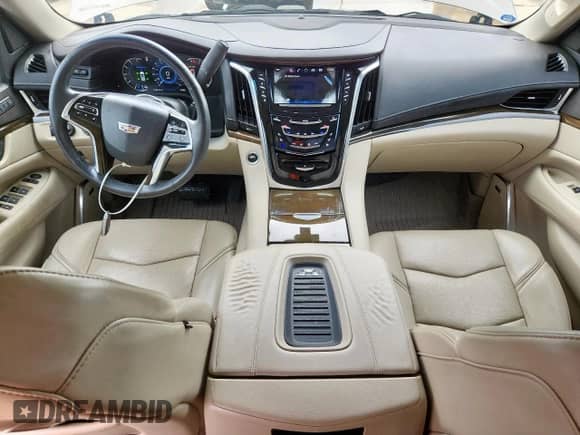 2018 Cadillac Escalade Premium Luxury with VIN 1GYS4CKJ9JR191879, listed as a Copart auction lot 64717525 with 139,616 mi miles and Clean title. Bid and sale history available at DreamBid. Image 8.