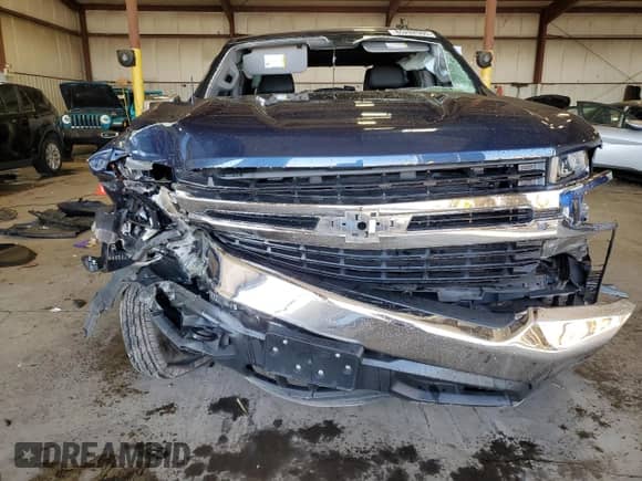 2021 Chevrolet Silverado 1500 LT with VIN 1GCPYDEK9MZ268958, listed as a Copart auction lot 85282065 with 50,881 mi miles and Salvage title. Bid and sale history available at DreamBid. Image 5.