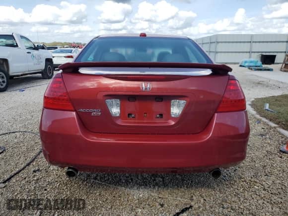 2007 Honda Accord EX-L with VIN 1HGCM65837A003452, listed as a Copart auction lot 80038294 with Not provided miles and Non repairable. Bid and sale history available at DreamBid. Image 6.