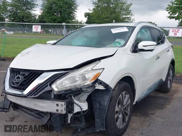 2018 Nissan Murano SV с VIN 5N1AZ2MHXJN169769, выставлен на аукционе IAAI как лот 42900269 с пробегом 61 154 миль миль и . История ставок и продаж доступна на DreamBid. Изображение 2.