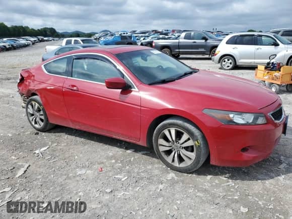 2010 Honda Accord LX-S with VIN 1HGCS1A37AA018370, listed as a Copart auction lot 60726165 with 130,466 mi miles and Clean title. Bid and sale history available at DreamBid. Image 4.