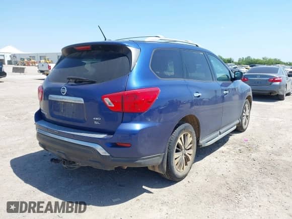 2017 Nissan Pathfinder SV with VIN 5N1DR2MM2HC656691, listed as a IAAI auction lot 42234327 with 129,867 mi miles and . Bid and sale history available at DreamBid. Image 4.