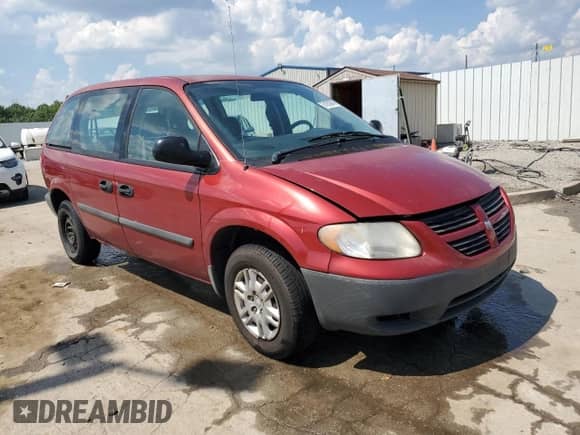 2006 Dodge Caravan SE with VIN 1D4GP25B76B603723, listed as a Copart auction lot 61932945 with 142,471 mi miles and Non repairable. Bid and sale history available at DreamBid. Image 4.