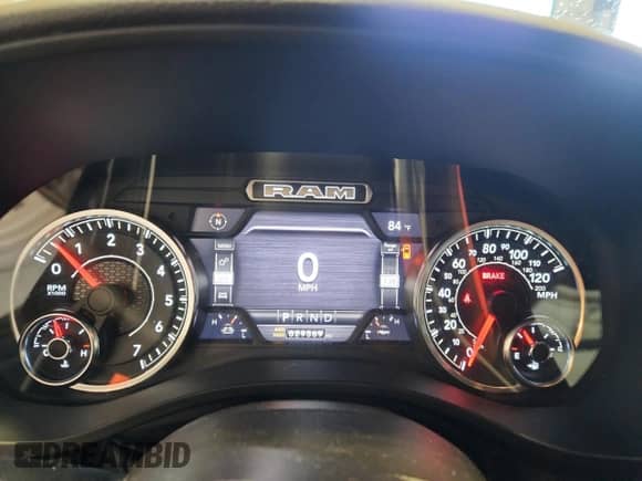 2022 Ram 1500 Big Horn с VIN 1C6RRFFG9NN298537, выставлен на аукционе Copart как лот 80488935 с пробегом 29 369 миль миль и Списание • Salvage title. История ставок и продаж доступна на DreamBid. Изображение 9.