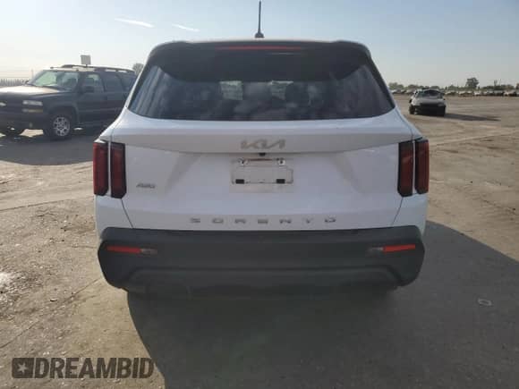 2022 Kia Sorento LX with VIN 5XYRGDLC4NG078203, listed as a Copart auction lot 70600845 with 60,871 mi miles and Salvage title. Bid and sale history available at DreamBid. Image 6.