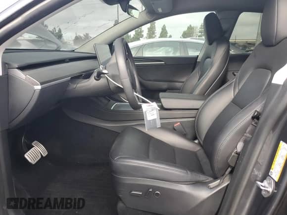 2023 Tesla Model Y Performance with VIN 7SAYGDEF7PF958571, listed as a Copart auction lot 84988605 with 40,428 mi miles and Salvage title. Bid and sale history available at DreamBid. Image 7.