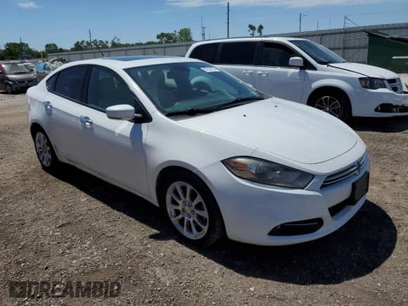 2014 Dodge Dart Limited with VIN 1C3CDFCB3ED904284, listed as a Copart auction lot 57521104 with 150,914 mi miles and Salvage title. Bid and sale history available at DreamBid. Image 4.