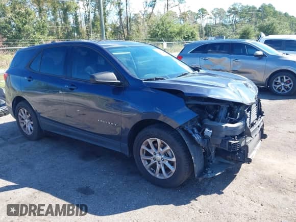 2018 Chevrolet Equinox LS с VIN 3GNAXHEV9JL394077, выставлен на аукционе IAAI как лот 43302753 с пробегом 199 570 миль миль и . История ставок и продаж доступна на DreamBid. Изображение 1.