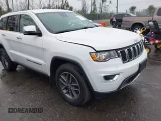 2018 Jeep Grand Cherokee Limited with VIN 1C4RJFBM8JC485043, listed as a IAAI auction lot 41611541 with 61,960 mi miles and . Bid and sale history available at DreamBid. Image 1.