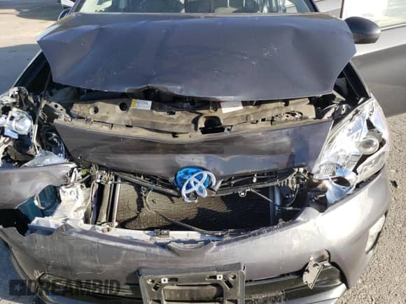 2015 Toyota Prius Two with VIN JTDKN3DU1F0477697, listed as a Copart auction lot 85763385 with 89,064 mi miles and Salvage title. Bid and sale history available at DreamBid. Image 11.