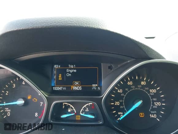 2017 Ford Escape SE with VIN 1FMCU9G94HUB77175, listed as a IAAI auction lot 43359533 with 153,347 mi miles and . Bid and sale history available at DreamBid. Image 15.