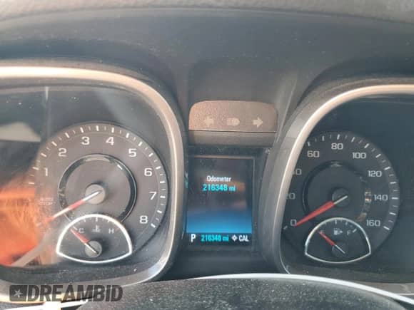 2016 Chevrolet Malibu LTZ with VIN 1G11E5SA3GF100442, listed as a Copart auction lot 81609895 with 216,348 mi miles and Salvage title. Bid and sale history available at DreamBid. Image 9.