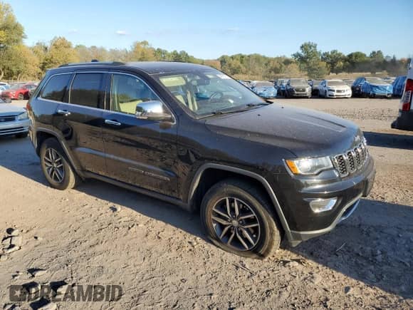 2018 Jeep Grand Cherokee Sterling z VIN 1C4RJFBG9JC484333, wystawiony jako Copart lot #84976175 z przebiegiem 75 861 mil mil oraz Szkoda całkowita • Salvage title. Historia ofert i sprzedaży dostępna na DreamBid. Obrazek 4.