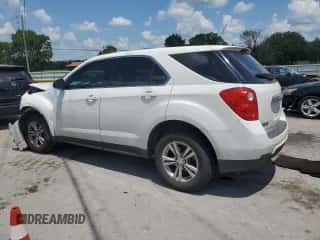2012 Chevrolet Equinox LS with VIN 2GNALBEK3C6356558, listed as a Copart auction lot 61931345 with 172,082 mi miles and Salvage title. Bid and sale history available at DreamBid. Image 2.