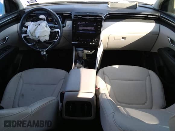 2023 Hyundai Tucson SEL with VIN 5NMJF3AEXPH206354, listed as a Copart auction lot 81945995 with 38,781 mi miles and Salvage title. Bid and sale history available at DreamBid. Image 8.