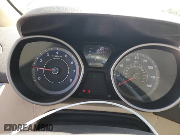 2013 Hyundai Elantra GLS with VIN KMHDH4AE0DU845243, listed as a Copart auction lot 67763355 with 116,077 mi miles and Salvage title. Bid and sale history available at DreamBid. Image 9.