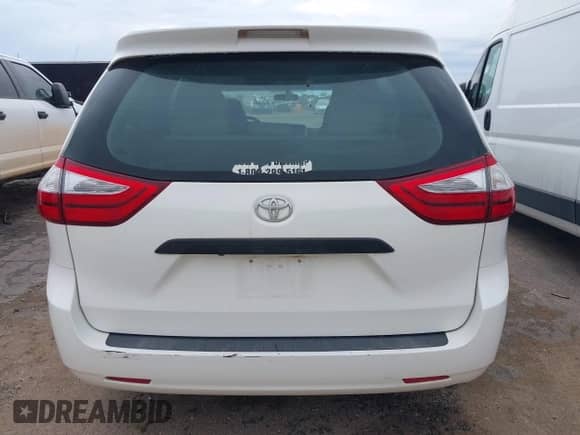 2017 Toyota Sienna L z VIN 5TDZZ3DC4HS873164, wystawiony jako IAAI lot #43365142 z przebiegiem 161 312 mil mil oraz . Historia ofert i sprzedaży dostępna na DreamBid. Obrazek 16.