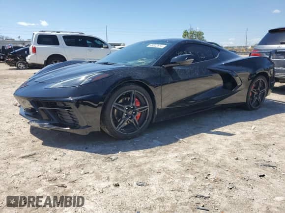 2023 Chevrolet Corvette 2LT with VIN 1G1YB2D44P5133050, listed as a Copart auction lot 48822614 with 4,813 mi miles and . Bid and sale history available at DreamBid. Image 1.
