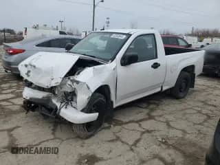 2010 Chevrolet Colorado Work Truck with VIN 1GCCSBD9XA8140992, listed as a Copart auction lot 43263545 with Not provided miles and Salvage title. Bid and sale history available at DreamBid. Image 1.