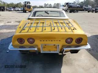 1971 Chevrolet Corvette с VIN 194671S121024, выставлен на аукционе Copart как лот 43819695 с пробегом 5 358 миль миль и Списание • Salvage title. История ставок и продаж доступна на DreamBid. Изображение 6.