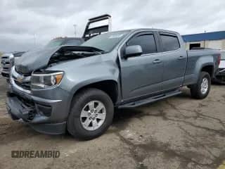 2019 Chevrolet Colorado 4WD Work Truck with VIN 1GCGTBEN4K1190260, listed as a Copart auction lot 87008435 with 99,514 mi miles and Clean title. Bid and sale history available at DreamBid. Image 1.