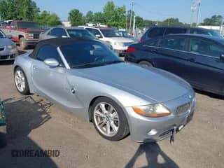 2003 BMW Z4 3.0i with VIN 4USBT53493LU03726, listed as a IAAI auction lot 42576323 with 128,274 mi miles and . Bid and sale history available at DreamBid. Image 1.