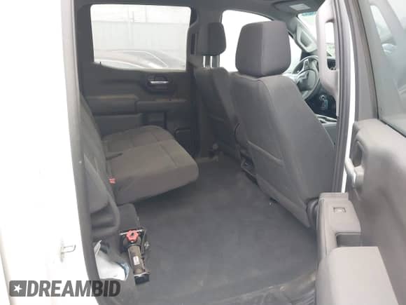 2022 Chevrolet Silverado 1500 Custom Trail Boss with VIN 3GCPYCEK3NG147175, listed as a IAAI auction lot 38760584 with 9,256 mi miles and . Bid and sale history available at DreamBid. Image 8.