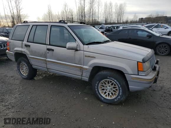 1994 Jeep Grand Cherokee Limited с VIN 1J4GZ78Y7RC224640, выставлен на аукционе Copart как лот 86942394 с пробегом 174 264 миль миль и Чистый • Clean title. История ставок и продаж доступна на DreamBid. Изображение 4.