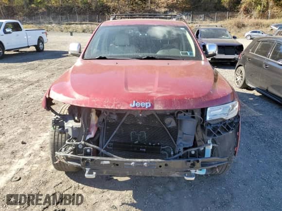 2015 Jeep Grand Cherokee Overland с VIN 1C4RJFCG5FC922447, выставлен на аукционе Copart как лот 82771405 с пробегом 118 758 миль миль и Списание • Salvage title. История ставок и продаж доступна на DreamBid. Изображение 5.