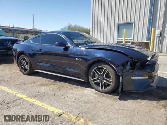 2021 Ford Mustang GT с VIN 1FA6P8CFXM5150328, выставлен на аукционе Copart как лот 80720895 с пробегом 33 402 миль миль и Списание • Salvage title. История ставок и продаж доступна на DreamBid. Изображение 4.