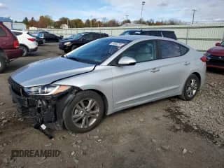 2017 Hyundai Elantra SE с VIN 5NPD84LF0HH180919, выставлен на аукционе Copart как лот 90055795 с пробегом 52 107 миль миль и Списание • Salvage title. История ставок и продаж доступна на DreamBid. Изображение 1.