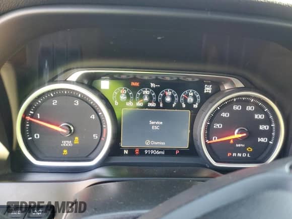 2021 Chevrolet Silverado 2500HD High Country с VIN 1GC4YREY9MF170020, выставлен на аукционе Copart как лот 88692985 с пробегом 91 906 миль миль и Списание • Salvage title. История ставок и продаж доступна на DreamBid. Изображение 9.