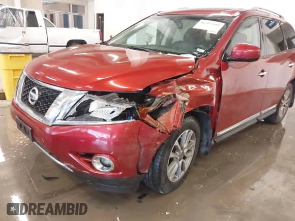 2016 Nissan Pathfinder Platinum with VIN 5N1AR2MM1GC617754, listed as a IAAI auction lot 41387899 with 105,936 mi miles and . Bid and sale history available at DreamBid. Image 6.