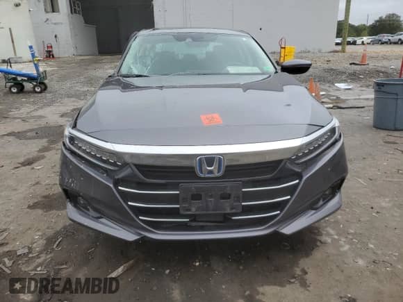 2021 Honda Accord EX-L with VIN 1HGCV3F53MA020523, listed as a Copart auction lot 69497895 with 69,675 mi miles and Salvage title. Bid and sale history available at DreamBid. Image 5.