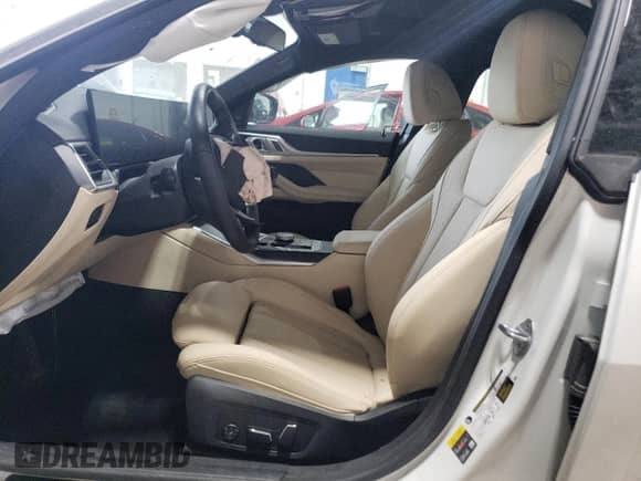 2024 BMW i4 xDrive40 с VIN WBY83FB02RFS90499, выставлен на аукционе Copart как лот 58450495 с пробегом 5 913 миль миль и Списание • Salvage title. История ставок и продаж доступна на DreamBid. Изображение 7.