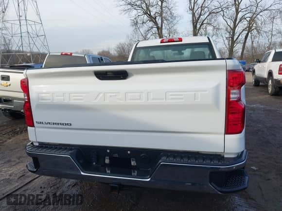 2020 Chevrolet Silverado 1500 Work Truck with VIN 3GCNWAEF6LG262192, listed as a IAAI auction lot 41051629 with 46,663 mi miles and . Bid and sale history available at DreamBid. Image 16.