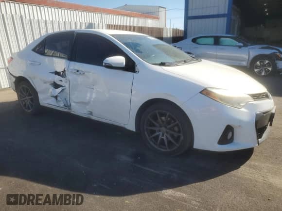 2016 Toyota Corolla L with VIN 5YFBURHE2GP479295, listed as a Copart auction lot 84016215 with 132,795 mi miles and Salvage title. Bid and sale history available at DreamBid. Image 4.