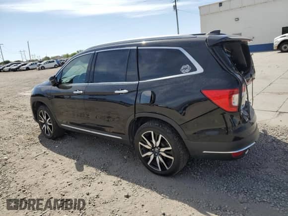 2021 Honda Pilot Elite z VIN 5FNYF6H05MB088091, wystawiony jako Copart lot #81088395 z przebiegiem 112 375 mil mil oraz Szkoda całkowita • Salvage title. Historia ofert i sprzedaży dostępna na DreamBid. Obrazek 2.