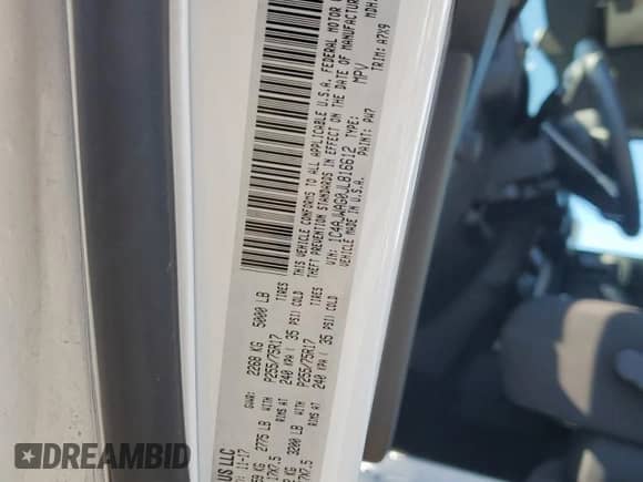 2018 Jeep Wrangler Sport S z VIN 1C4AJWAG0JL816612, wystawiony jako Copart lot #81567945 z przebiegiem 49 645 mil mil oraz Szkoda całkowita • Salvage title. Historia ofert i sprzedaży dostępna na DreamBid. Obrazek 12.