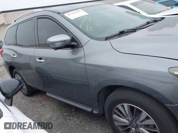 2019 Nissan Pathfinder SV with VIN 5N1DR2MM2KC606350, listed as a IAAI auction lot 41969036 with 103,478 mi miles and . Bid and sale history available at DreamBid. Image 13.